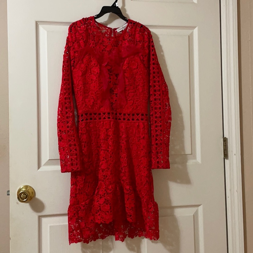 Red Going out dress